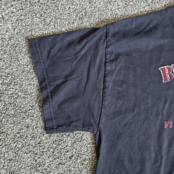 NFL Team Apparel Tampa Bay Buccaneers "Fire the Cannons" Size XL Black Shirt - Picture 2 of 6